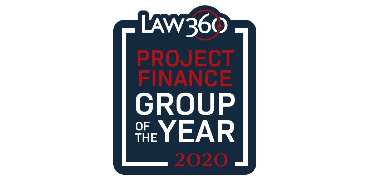 Law360 Project Finance Practice Group of 2020